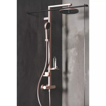  Coloană de duș Ideal Standard Ceratherm Alu+, cu baterie termostatată, rose satinat